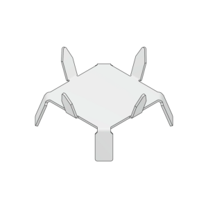 Alignment Cross 1/4"